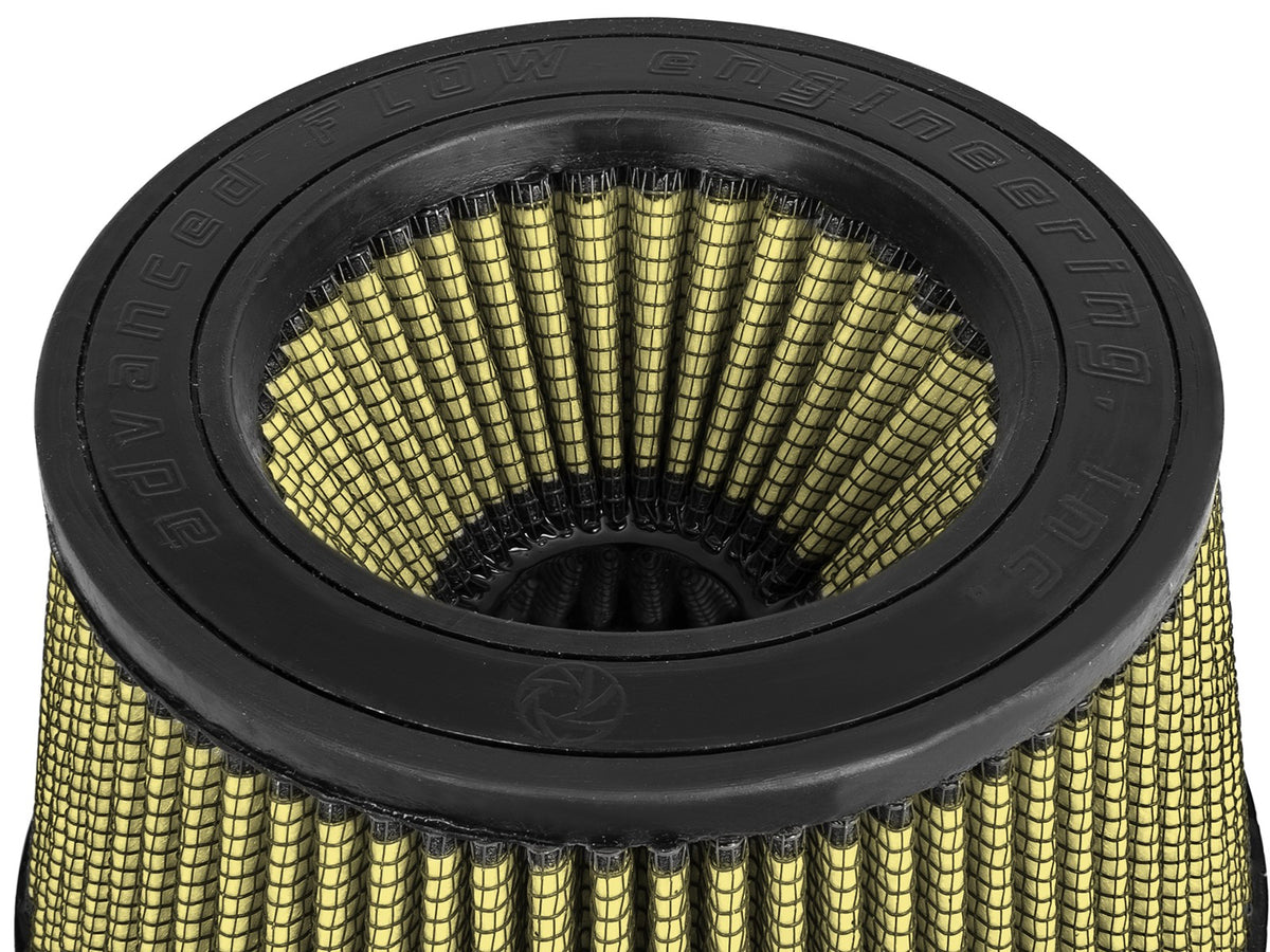 Magnum Force Intake Replacement Air Filter w/ Pro Guard 7 Media 5 Inch F x 5-3/4 Inch B x 4-1/2 Inch T (Inverted) x 3-1/2 Inch H aFe Power-3