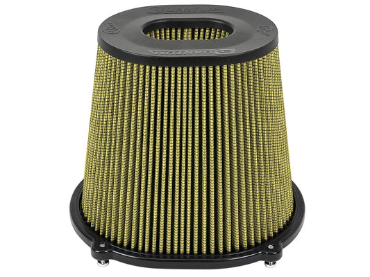 Quantum Intake Replacement Air Filter w/ Pro Guard 7 Media 5 Inch F x (10x8-3/4) Inch B x (6-3/4x5-1/2) T (Inverted) x 8 Inch H aFe Power