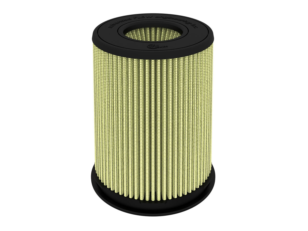 Momentum Intake Replacement Air Filter w/ Pro Guard 7 Layered Cotton/Synthetic Media 5 Inch F x 7 Inch B x 5-1/2 Inch T (Inverted) X 9 Inch H aFe Power