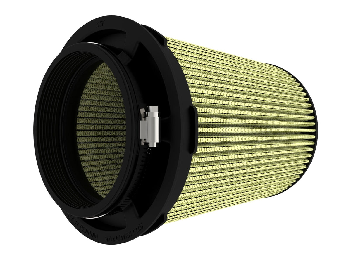 Momentum Intake Replacement Air Filter w/ Pro Guard 7 Layered Cotton/Synthetic Media 5 Inch F x 7 Inch B x 5-1/2 Inch T (Inverted) X 9 Inch H aFe Power-1