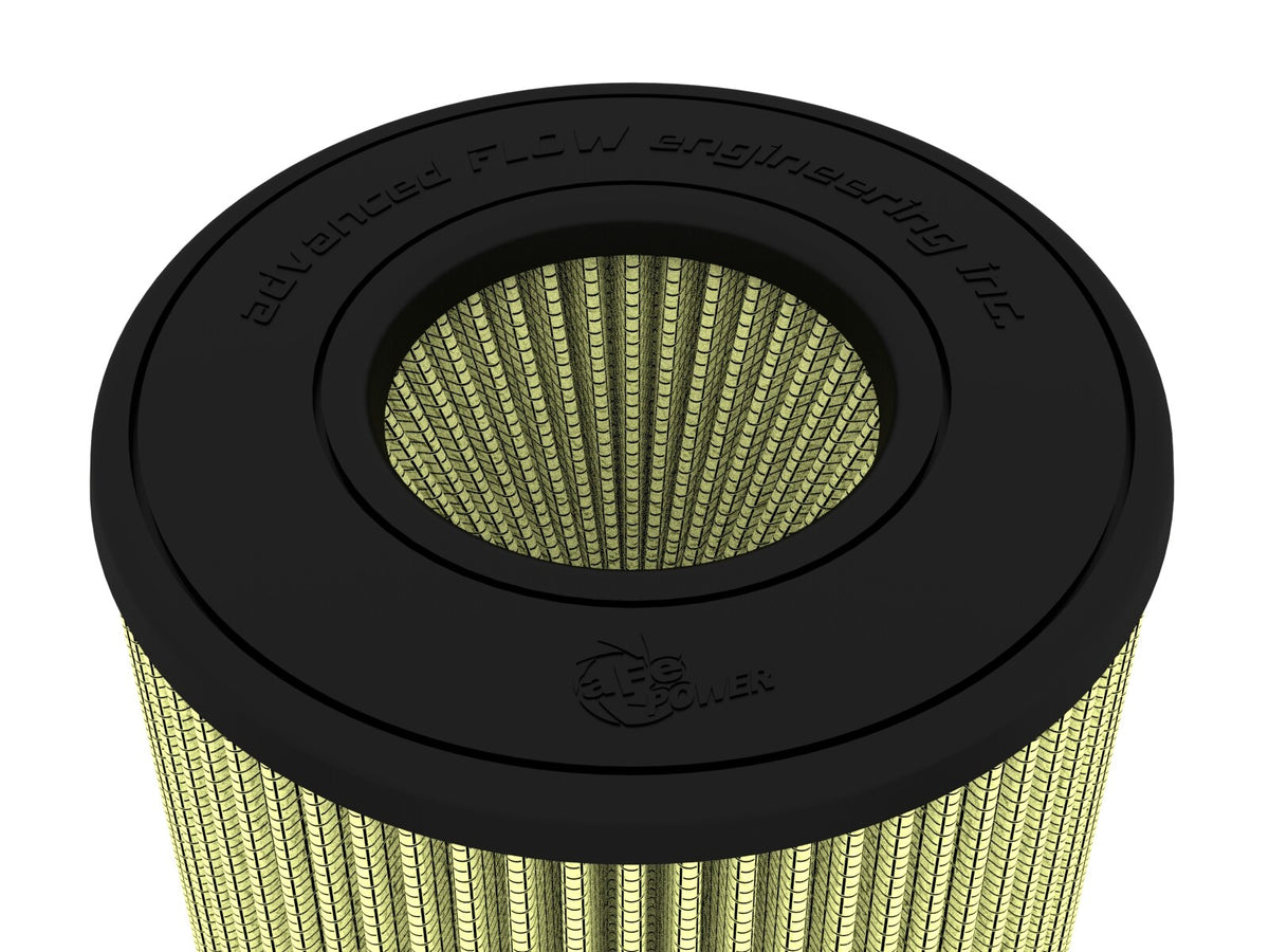 Momentum Intake Replacement Air Filter w/ Pro Guard 7 Layered Cotton/Synthetic Media 5 Inch F x 7 Inch B x 5-1/2 Inch T (Inverted) X 9 Inch H aFe Power-3