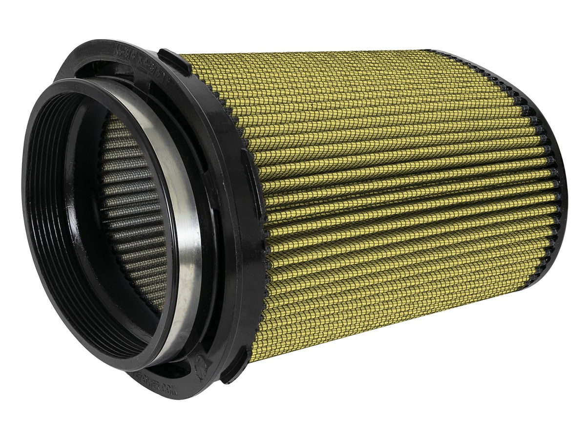 Momentum Intake Replacement Air Filter w/ Pro Guard 7 Media (6-3/4x4-3/4) F x (8-1/4x6-1/4) Inch B x (7-1/4x5) T (Inverted) X 9 Inch H aFe Power-1