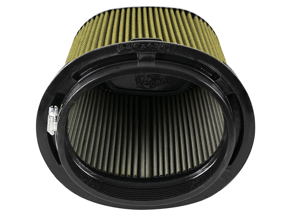 Momentum Intake Replacement Air Filter w/ Pro Guard 7 Media (6-3/4x4-3/4) F x (8-1/4x6-1/4) Inch B x (7-1/4x5) T (Inverted) X 9 Inch H aFe Power-2