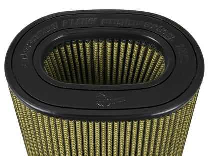 Momentum Intake Replacement Air Filter w/ Pro Guard 7 Media (6-3/4x4-3/4) F x (8-1/4x6-1/4) Inch B x (7-1/4x5) T (Inverted) X 9 Inch H aFe Power-3