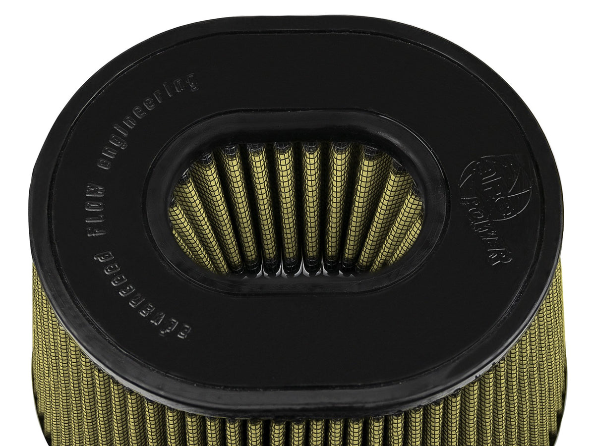 Magnum Force Intake Replacement Air Filter w/ Pro Guard 7 Media 5 Inch F x (9x7-1/2) Inch B x (6-3/4x5-1/2) T (Inverted) x 7 Inch H aFe Power-3