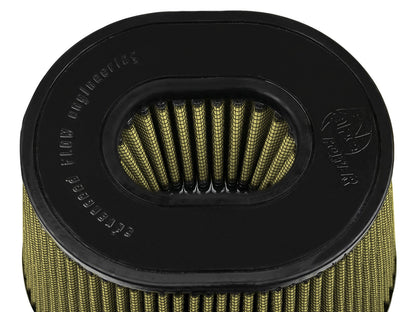 Magnum Force Intake Replacement Air Filter w/ Pro Guard 7 Media 5 Inch F x (9x7-1/2) Inch B x (6-3/4x5-1/2) T (Inverted) x 7 Inch H aFe Power-3