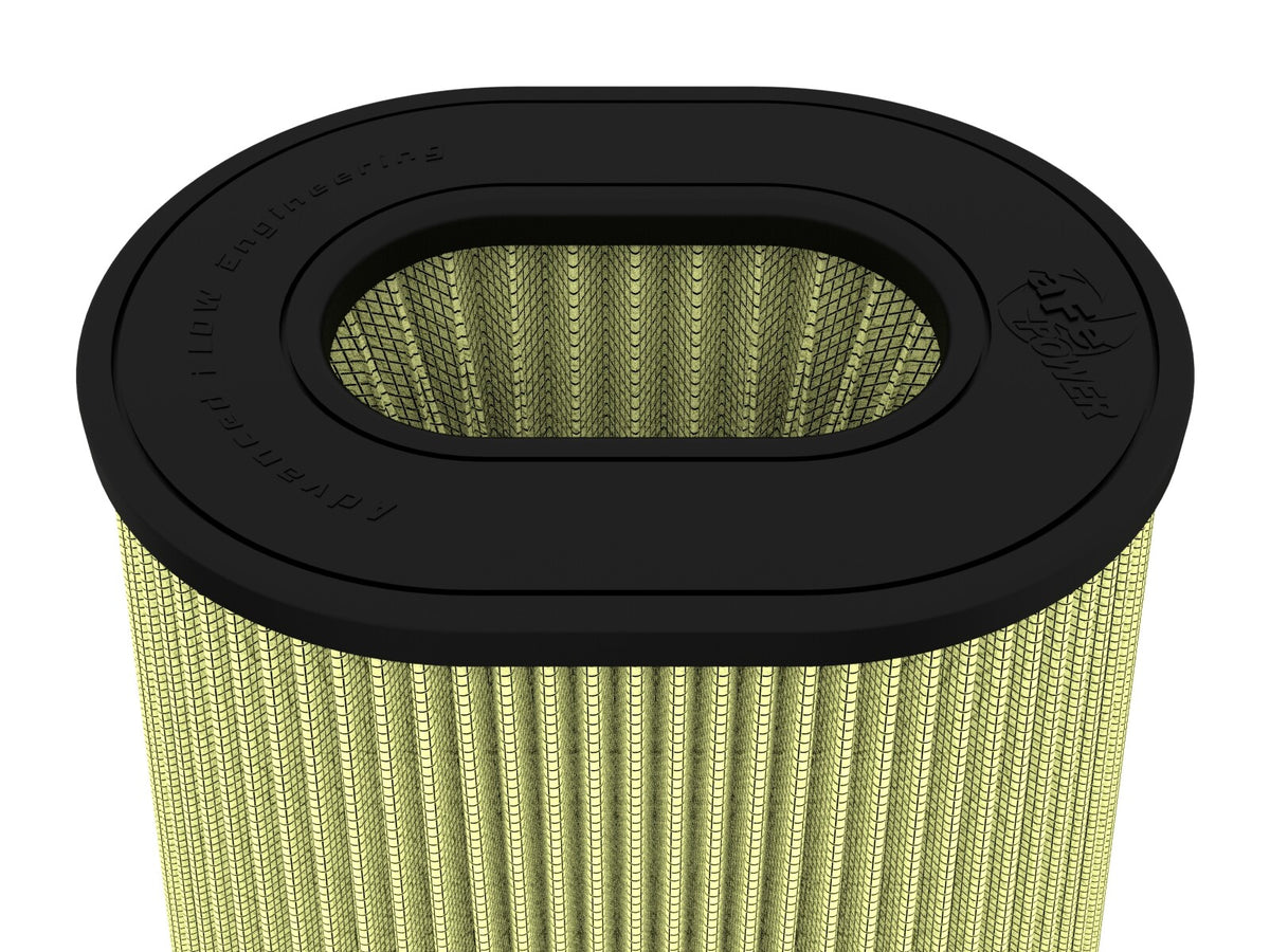 Magnum Force Intake Replacement Air Filter w/ Pro Guard 7 Media 5-1/2 Inch F x (10x8) Inch B x (8x6) T (Inverted) x 9 Inch H aFe Power-3