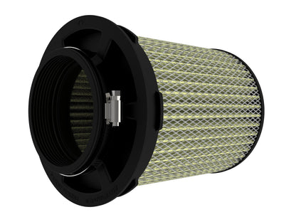 Momentum Intake Replacement Air Filter w/ Pro Guard 7 Media 4 Inch F x 6-1/2 Inch B x 6-1/2 Inch T (Inverted) x 8 Inch H aFe Power-1