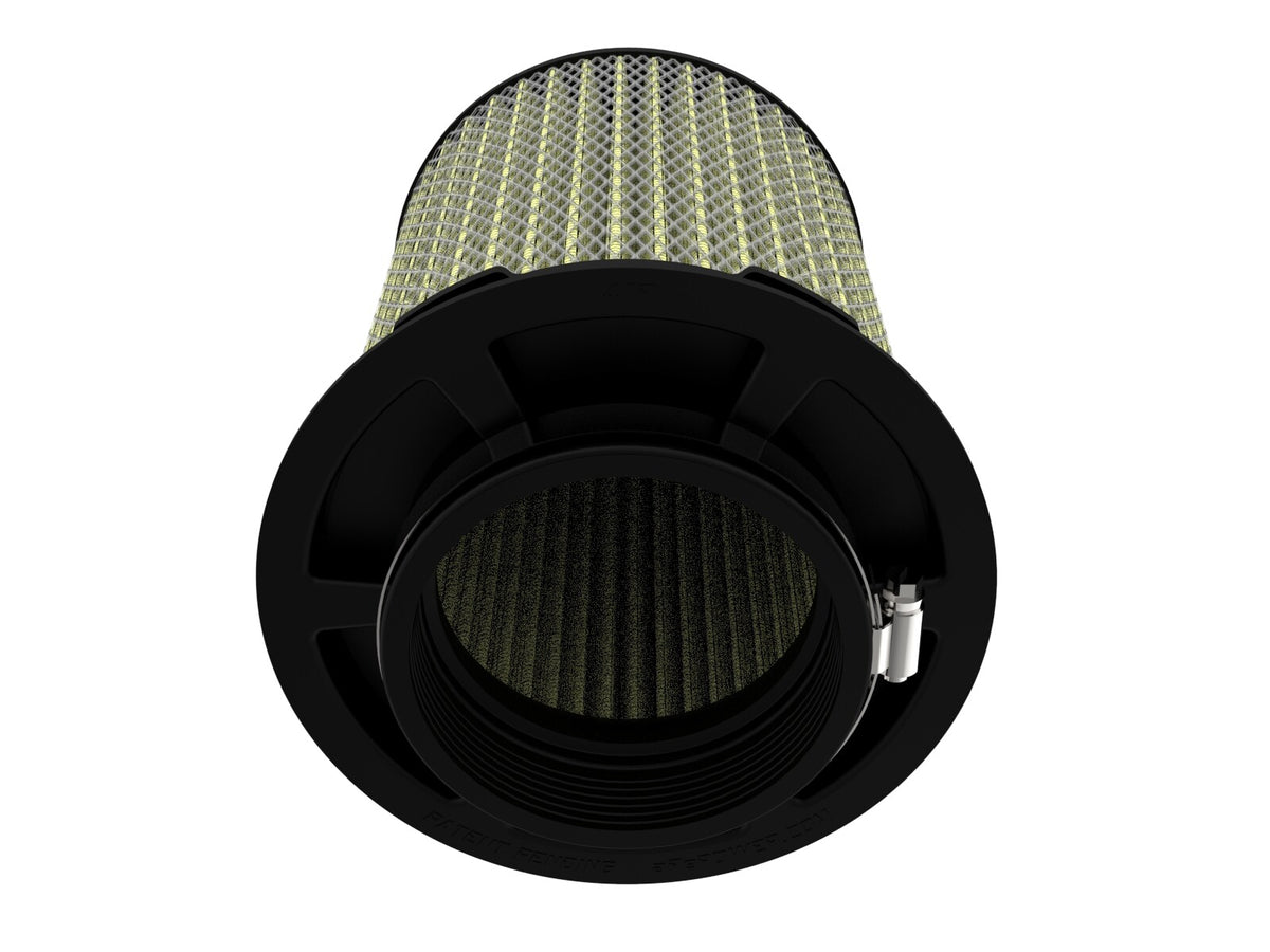Momentum Intake Replacement Air Filter w/ Pro Guard 7 Media 4 Inch F x 6-1/2 Inch B x 6-1/2 Inch T (Inverted) x 8 Inch H aFe Power-2