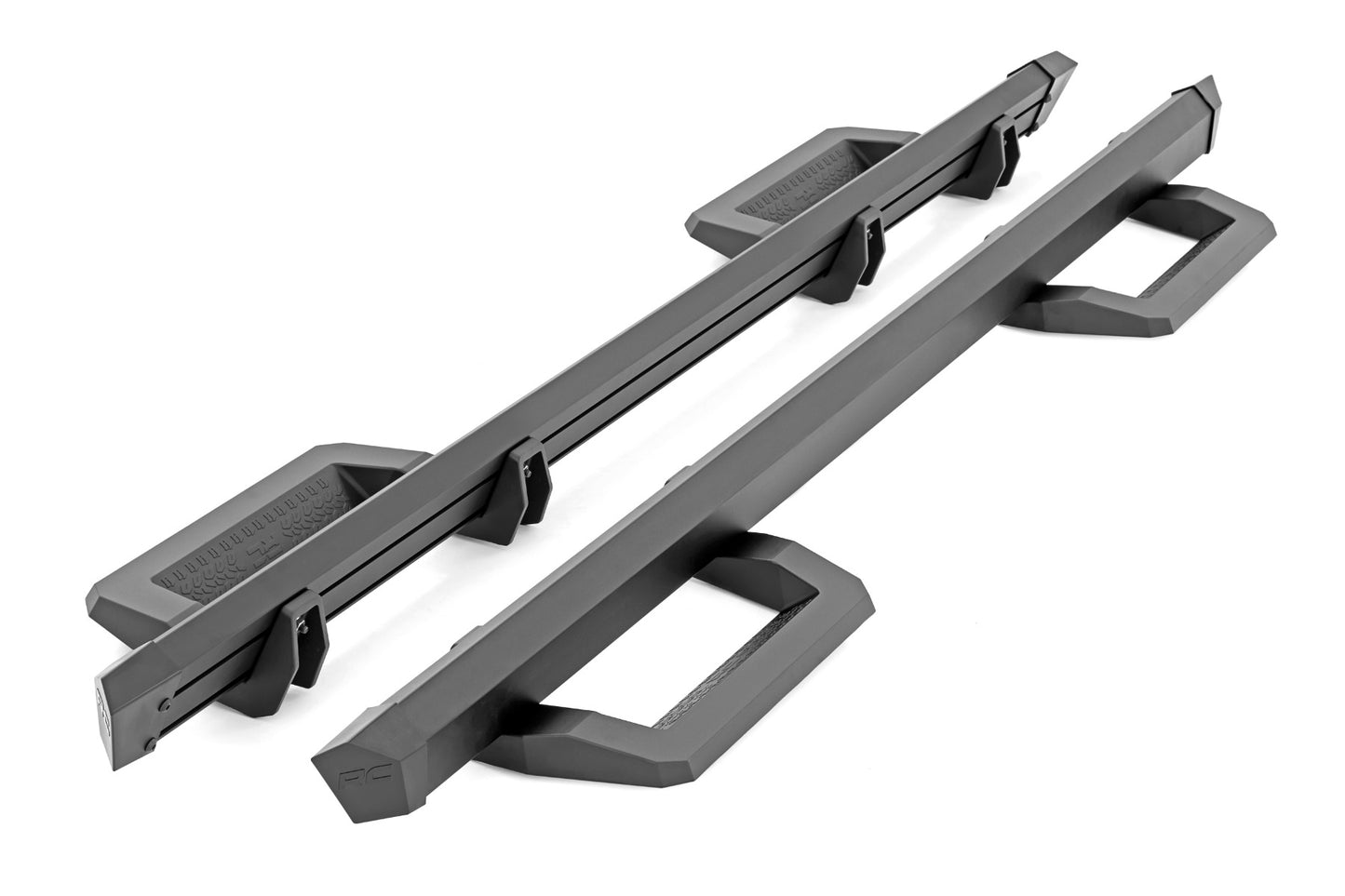 SR2 Adjustable Aluminum Steps Double Cab 05-22 Toyota Tacoma Rough Country-2