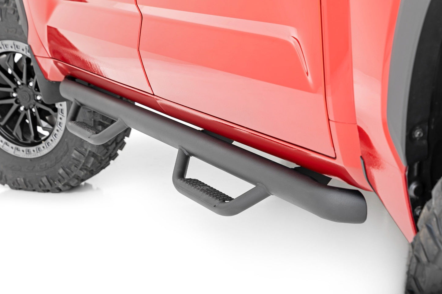 Rough Country Nerf Steps Cab Length Crew Max Toyota Tundra 2WD/4WD (22-23) Rough Country