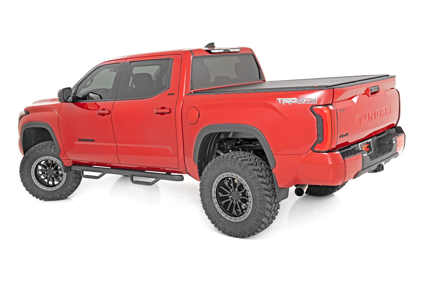 Rough Country Nerf Steps Cab Length Crew Max Toyota Tundra 2WD/4WD (22-23) Rough Country