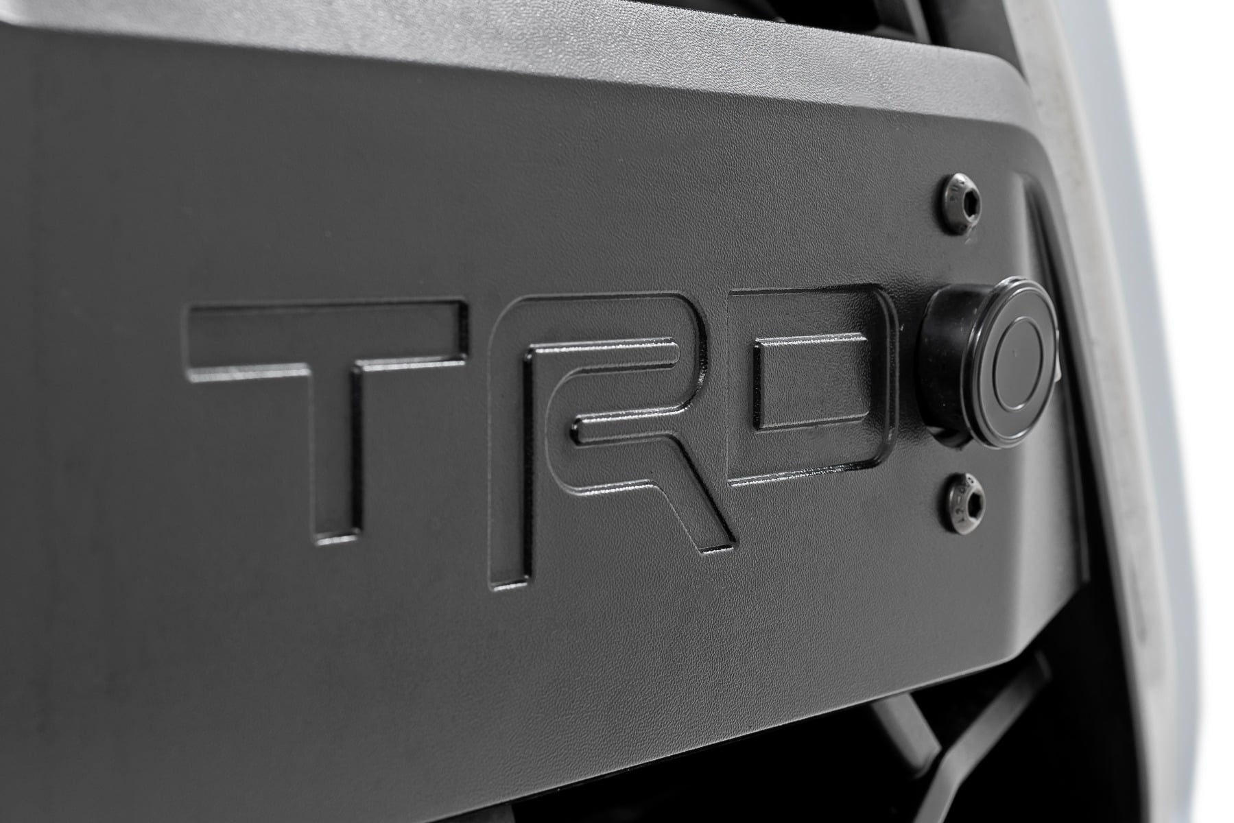 Hybrid Front Bumper 12000S Black LED w/ White DRL Toyota Tundra (22-26) Rough Country-5