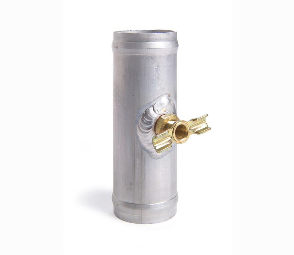 Universal Petcock Tube Natural Finish Aluminum Radiator Be Cool
