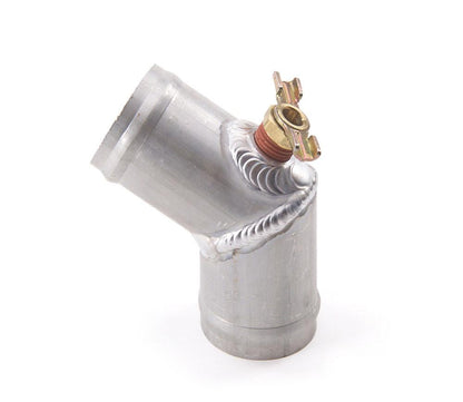 Universal Petcock Tube Natural Finish Aluminum Radiator Be Cool-2