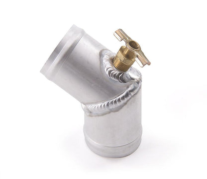 Universal Petcock Tube Natural Finish Aluminum Radiator Be Cool-3