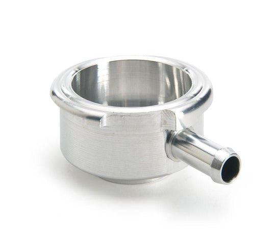 Natural Finish Billet Filler Neck With Large Overflow Fitting Radiator Be Cool
