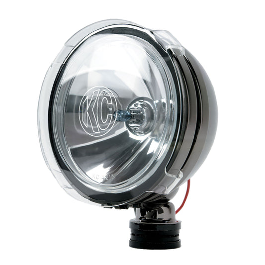 Shield 6 Inch Round Universal Clear Pair KC Hilites