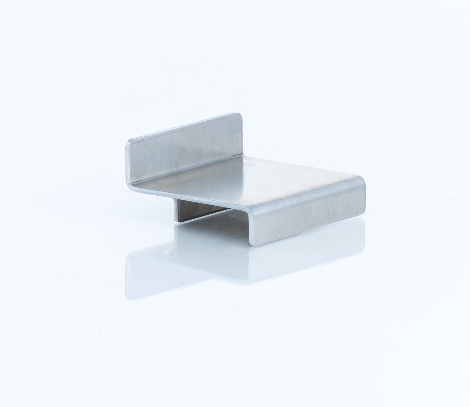 Radiator Hold Down Bracket Natural Finish Billet Aluminum Radiator Be Cool