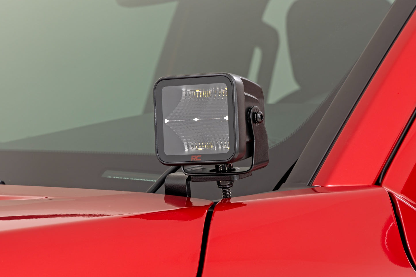 LED Light Kit Ditch Mount 2 Inch Spectrum Pair Spot Toyota Tacoma (24-26) Rough Country