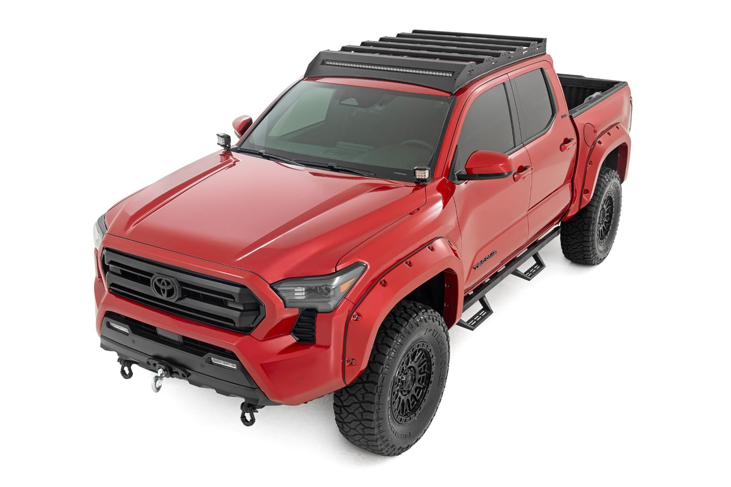 Roof Rack 40 Inch Black LED Toyota Tacoma 2WD/4WD (2024-2026) Rough Country-2