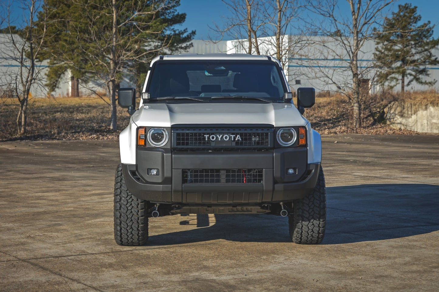 LED Light Kit Ditch Mount Black Series Round 3.5 Inch Amber DRL Toyota LandCruiser (2024) Rough Country-5