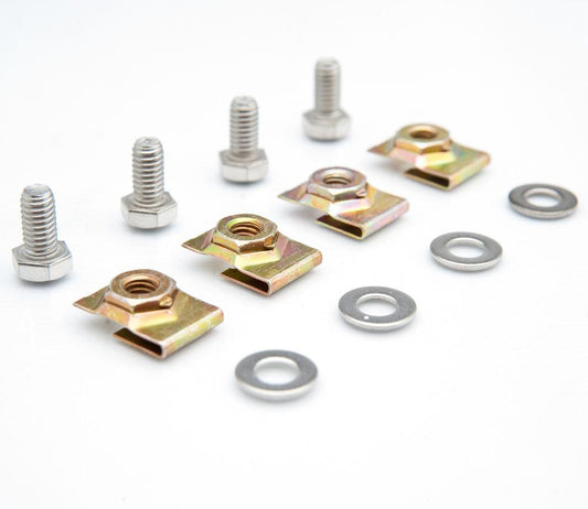 J-Clip and Bolt Kit for Flange Mount Radiators Radiator Be Cool