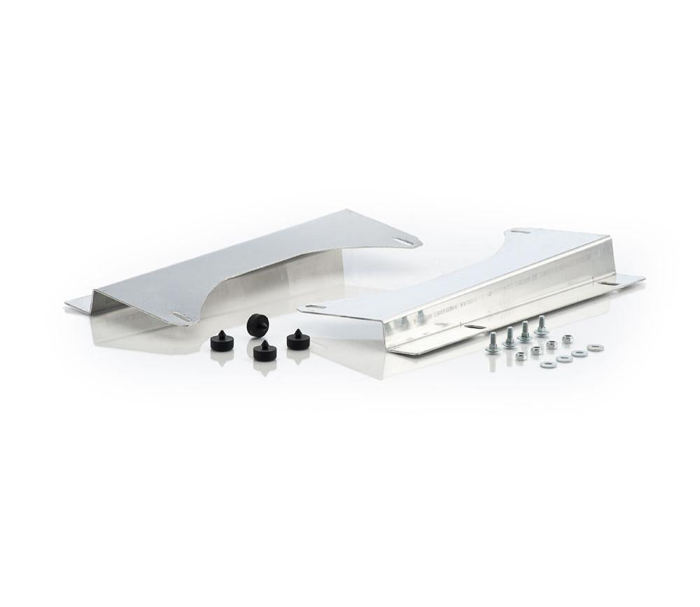Natural Finish Fan Brackets Downflow w/Single 16 Fan For 47-54 Chevrolet/GMC Radiator Be Cool