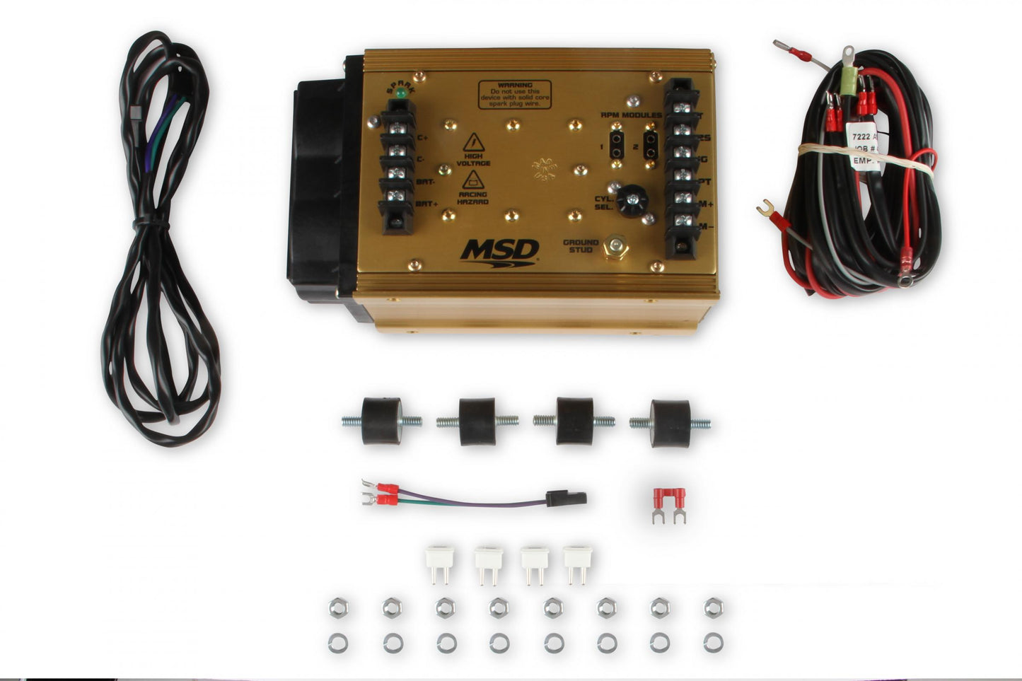 7Al-2 Control A Staple In The Drag Race Community, Features A Built-In 2 Step Rev Control And Its Famous High Output Spark Energy MSD Ignition