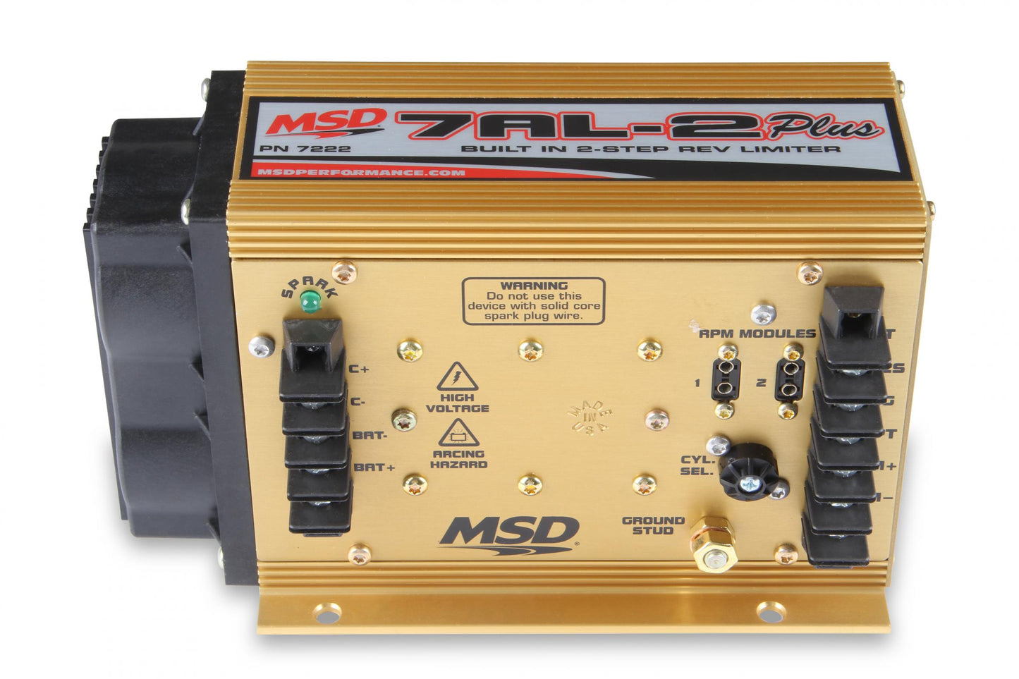 7Al-2 Control A Staple In The Drag Race Community, Features A Built-In 2 Step Rev Control And Its Famous High Output Spark Energy MSD Ignition-2