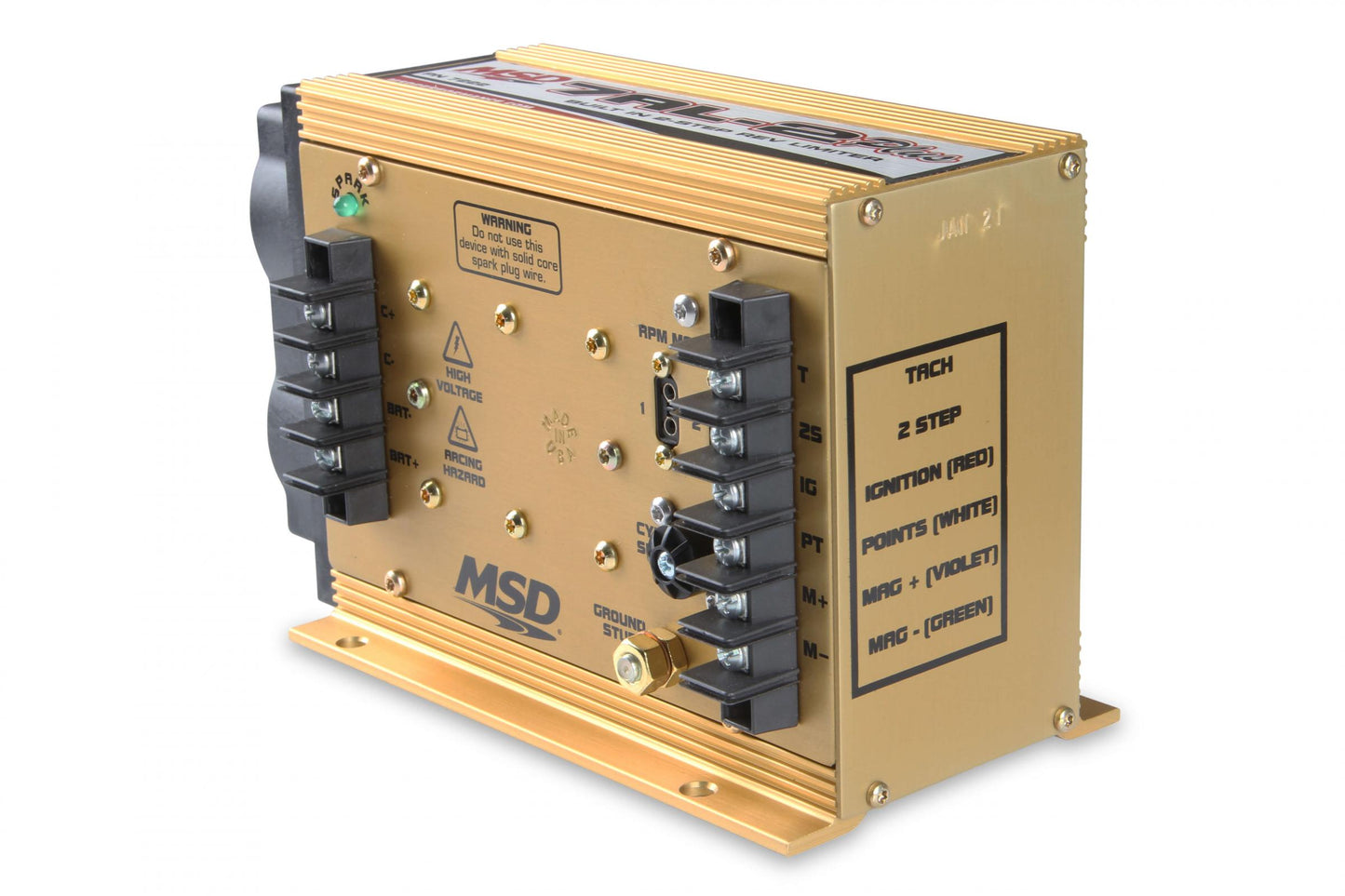 7Al-2 Control A Staple In The Drag Race Community, Features A Built-In 2 Step Rev Control And Its Famous High Output Spark Energy MSD Ignition-3