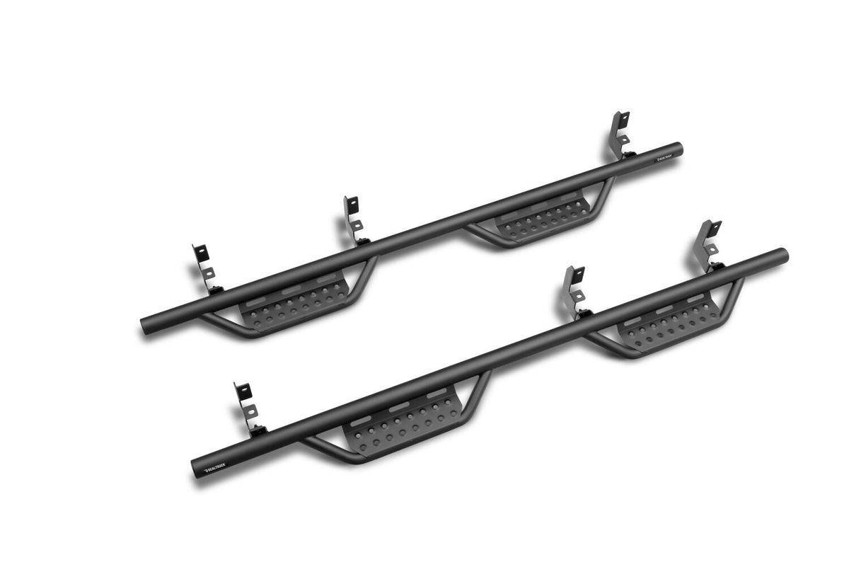 Nerf Step RS Bar Cab Length (2 Steps per Side) 2022-2025 Toyota Tundra CrewMax Textured Black N Fab NFab