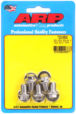 3/8 Inch Hex Bolts - Stainless Polished ARP Racing Products-18