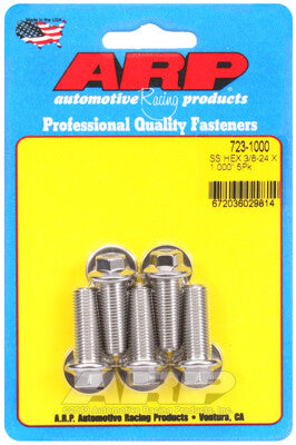 3/8 Inch Hex Bolts - Stainless Polished ARP Racing Products-16