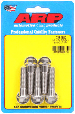 3/8 Inch Hex Bolts - Stainless Polished ARP Racing Products-14