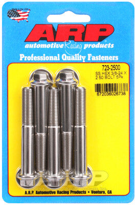 3/8 Inch Hex Bolts - Stainless Polished ARP Racing Products-10