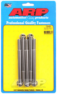 3/8 Inch Hex Bolts - Stainless Polished ARP Racing Products-2