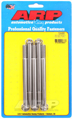3/8 Inch Hex Bolts - Stainless Polished ARP Racing Products