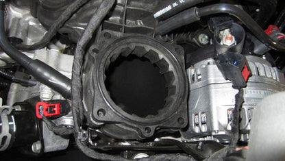 Throttle Body Spacer 1 Inch 09-12 RAM 1500-3500/Durango/Aspen Black Volant-1