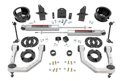 3.5 Inch Lift Kit N3 No Rear Shocks Toyota Land Cruiser 4WD (2024-2026) Rough Country