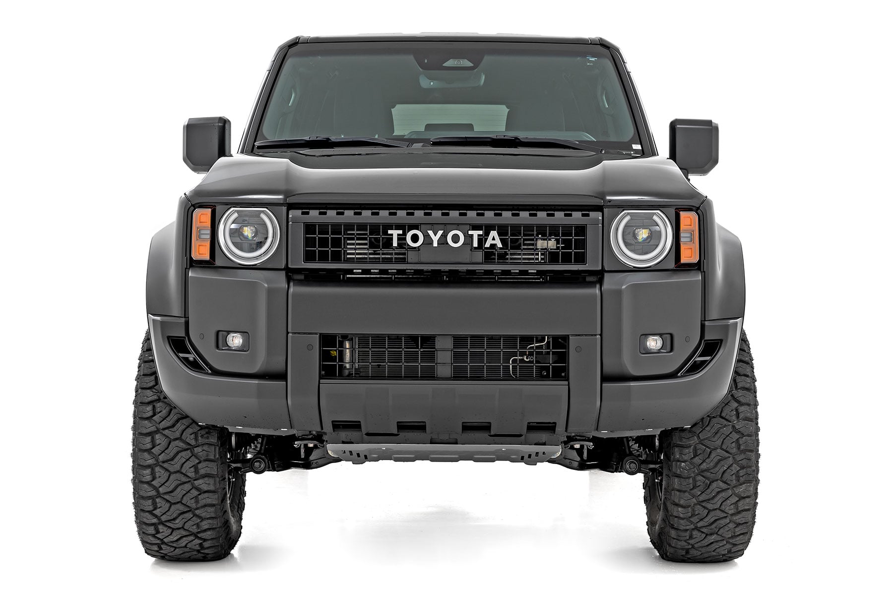 3.5 Inch Lift Kit N3 No Rear Shocks Toyota Land Cruiser 4WD (2024-2026) Rough Country-2