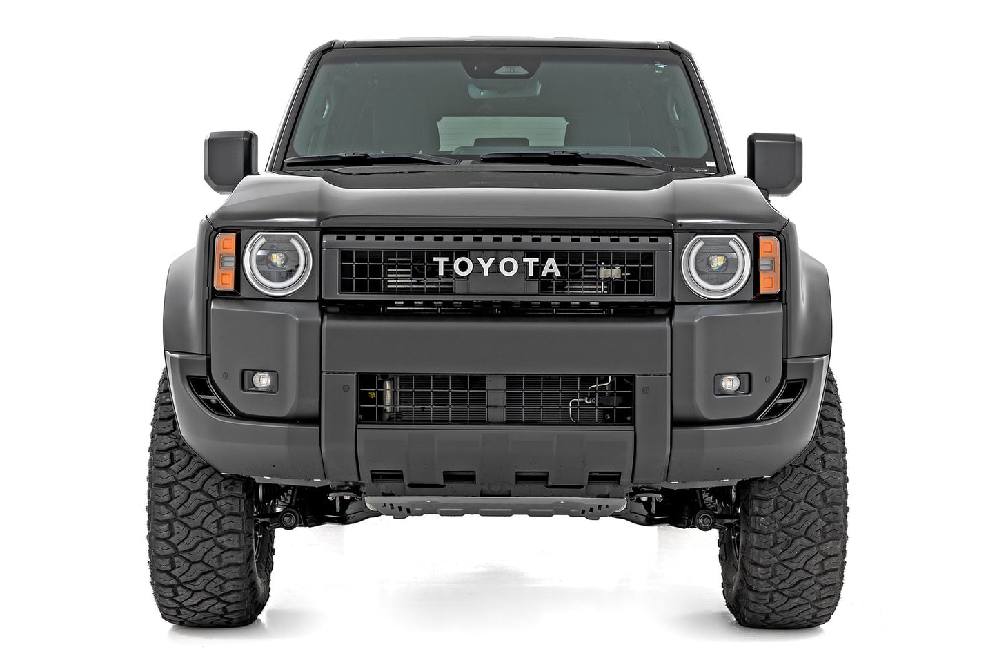 3.5 Inch Lift Kit N3 w/ Rear Shocks Toyota Land Cruiser 4WD (2024-2026) Rough Country-1