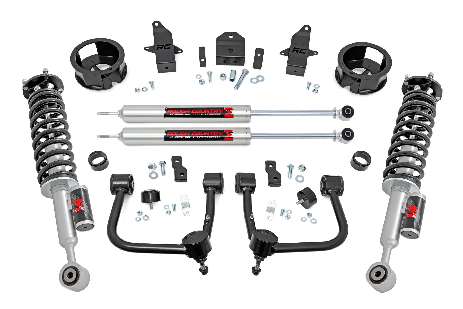 3.5 Inch Lift Kit M1R No Rear Shocks Toyota Land Cruiser 4WD (2024-2026) Rough Country