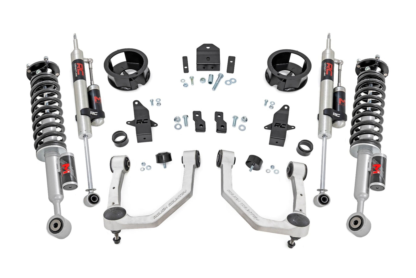 3.5 Inch Lift Kit M1R w/ Rear Shocks Toyota Land Cruiser 4WD (2024-2026) Rough Country