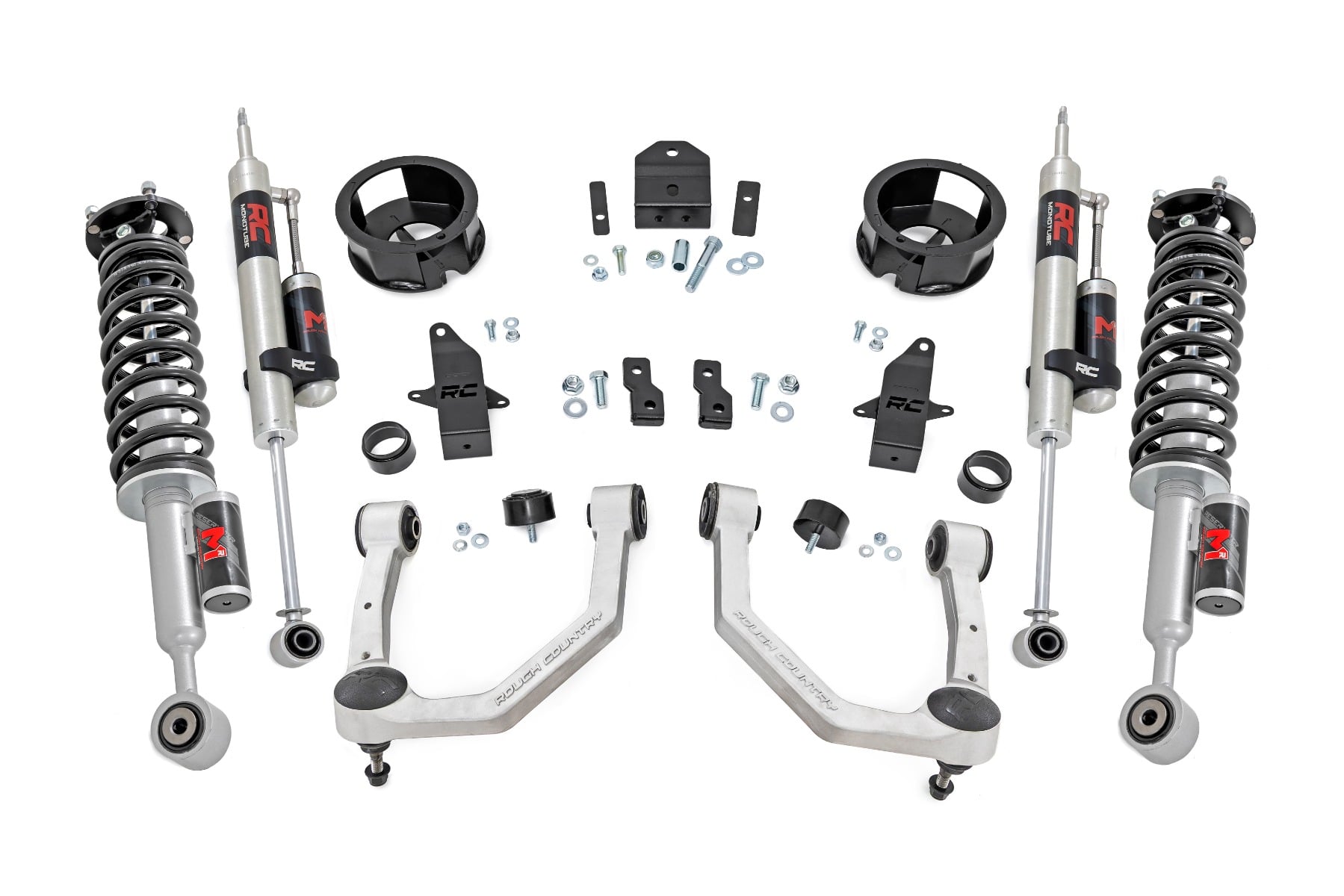 3.5 Inch Lift Kit M1R w/ Rear Shocks Toyota Land Cruiser 4WD (2024-2026) Rough Country