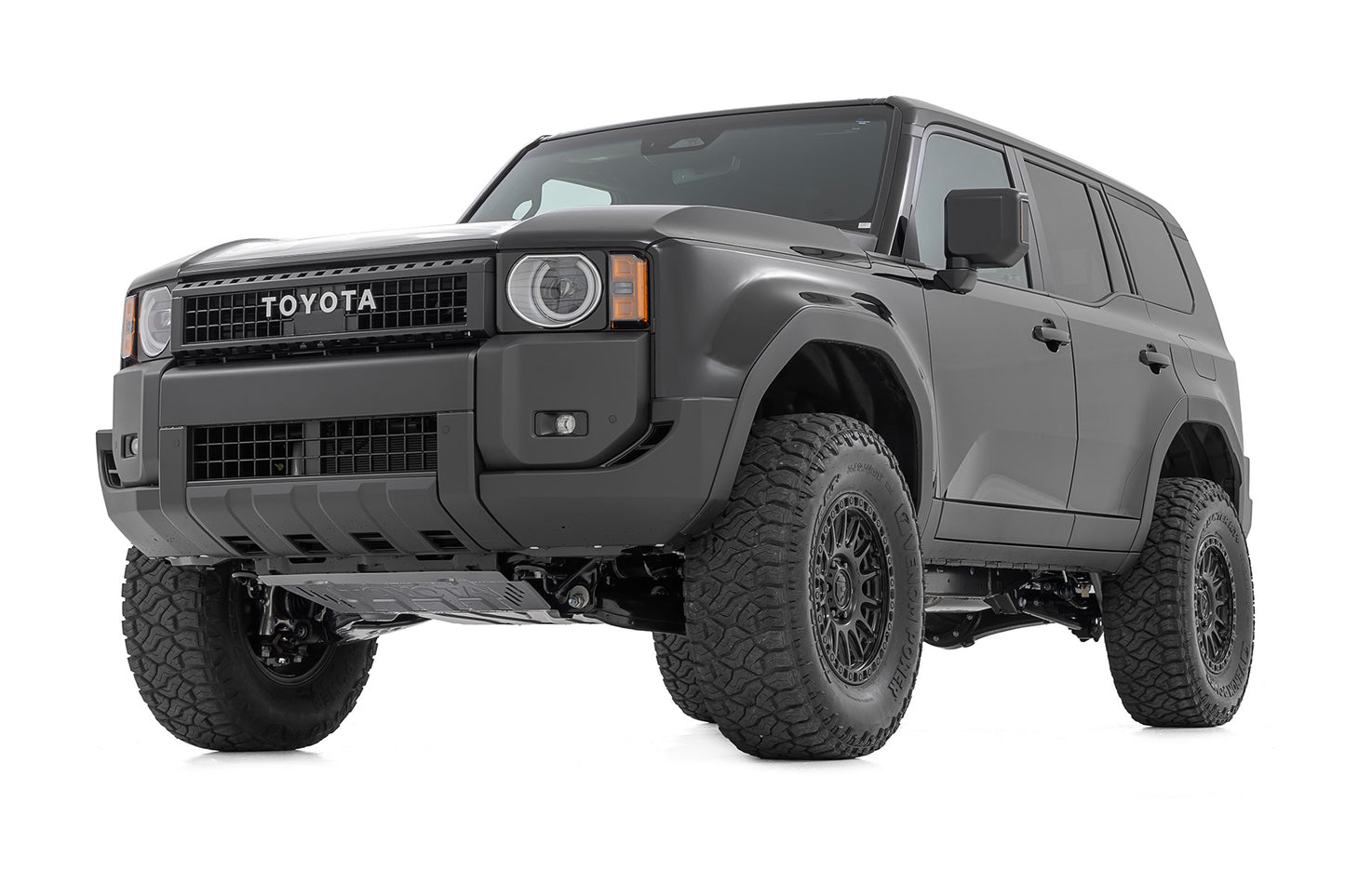 3.5 Inch Lift Kit M1R w/ Rear Shocks Toyota Land Cruiser 4WD (2024-2026) Rough Country-1