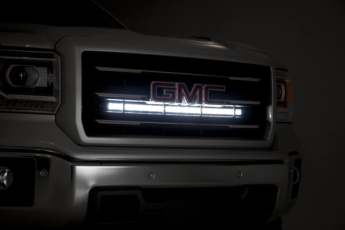 30 Inch Chrome Series LED Light Bar Curved Single Row Rough Country-4