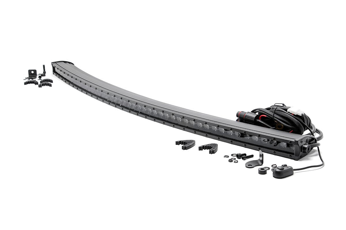 50 Inch CREE LED Light Bar Single Row Black Series Rough Country-3