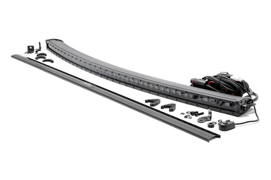 50 Inch Black Series LED Light Bar | Curved | Single Row Rough Country