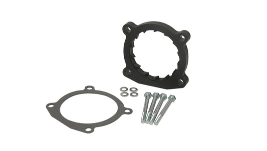 Throttle Body Spacer 1 Inch 07-18 Toyota Tundra Black Volant